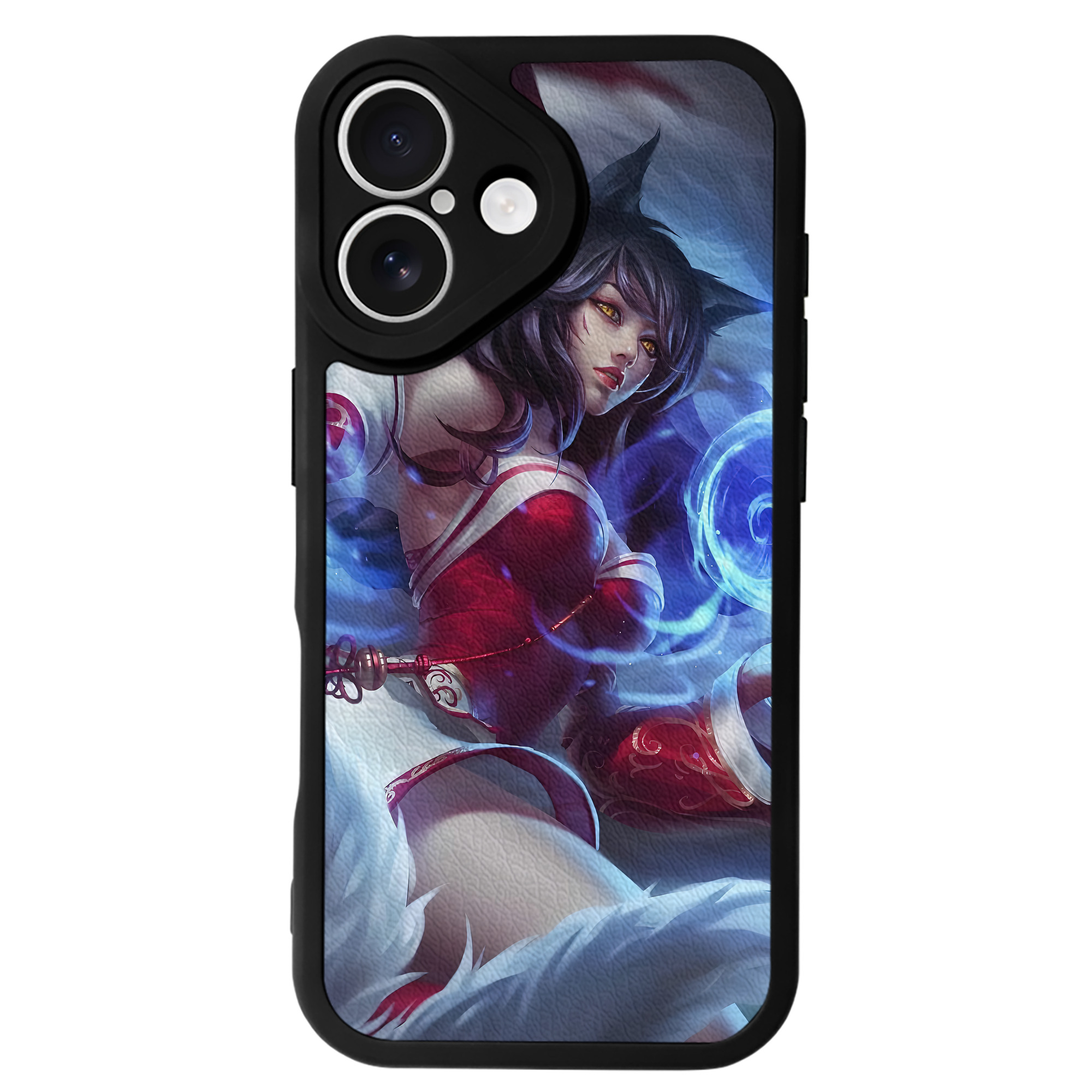 リーグ・オブ・レジェンド League of Legends LOL 【iPhone 16シリーズ対応】シリコンスマホケース（レザー調） 材質：シリコン